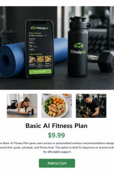 Basic AI Fitness Plan