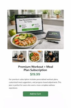 Premium Workout + Meal Plan Subscription